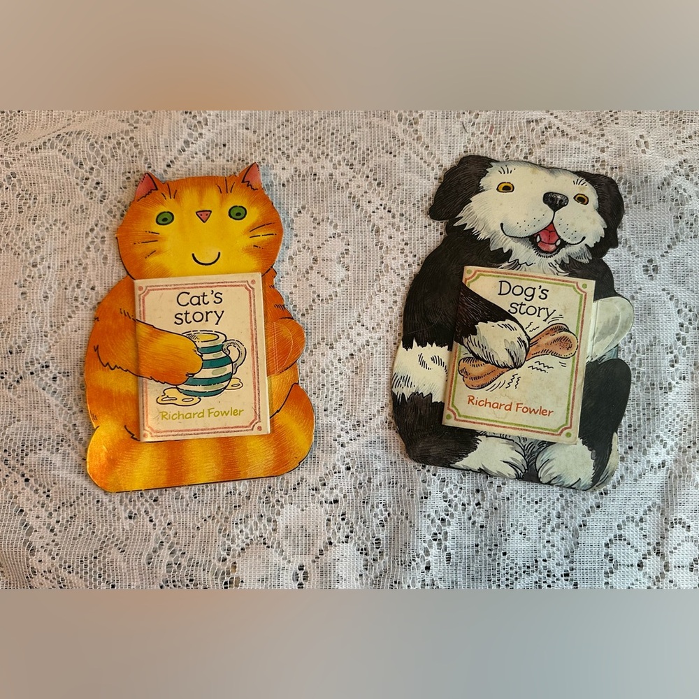 Richard Fowler Collectible Cards Cat’s Story and Dog’s Story